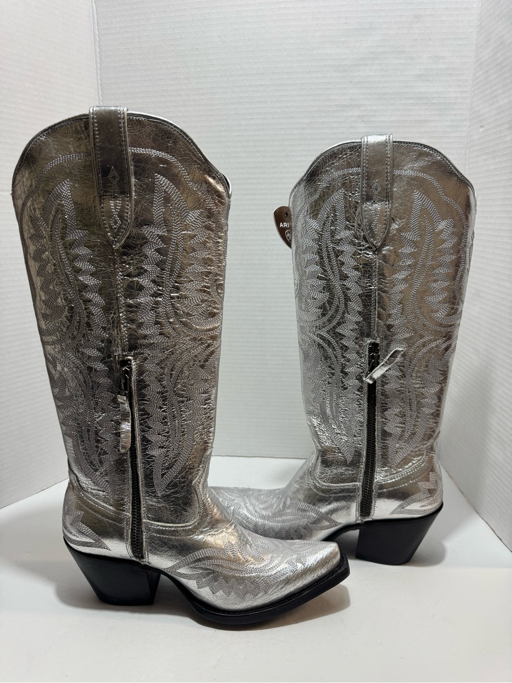Ariat Casanova Silver Shine Women's Western Boots - Picture 8 of 15